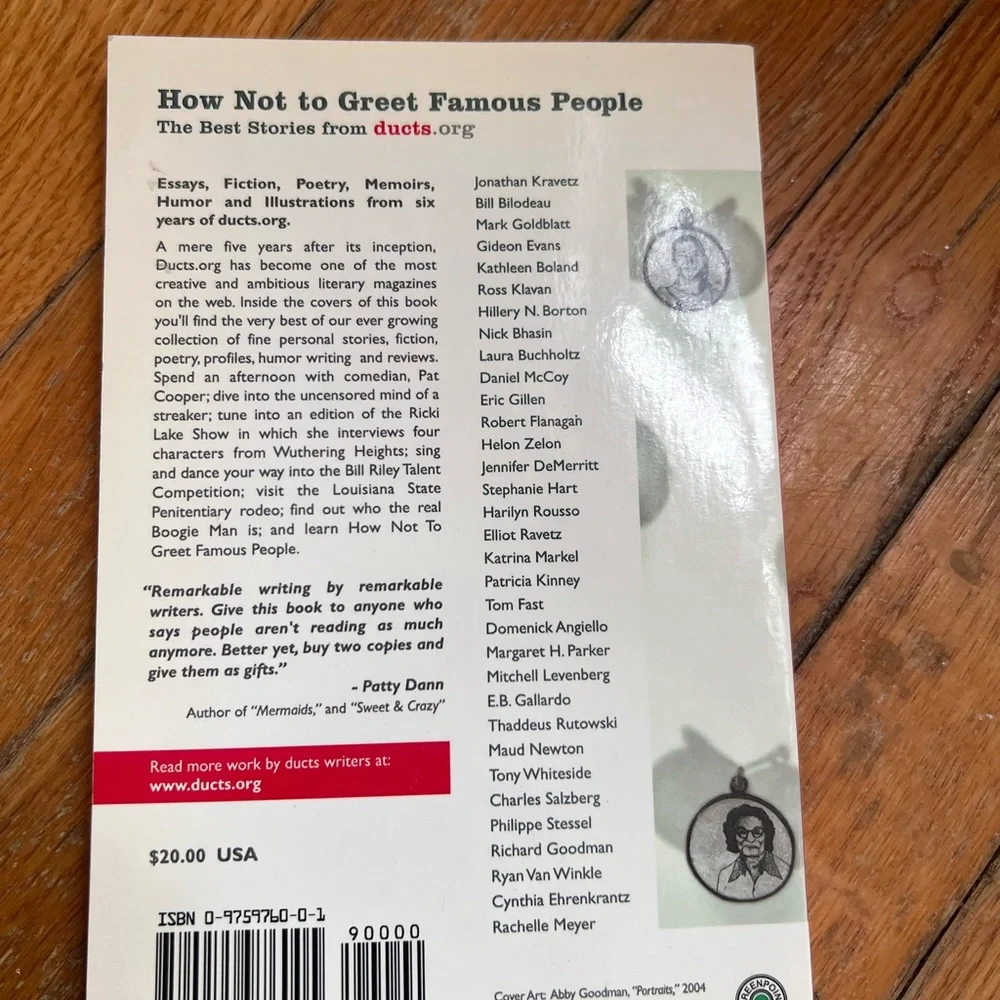 How Not to Greet Famous People Book